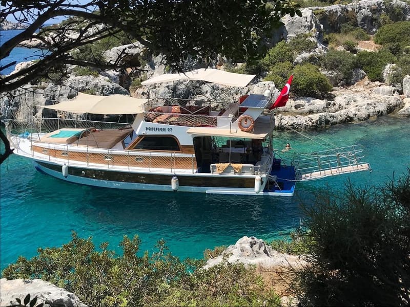 Kekova Boat Tour — On the water (9)